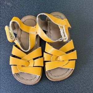 Yellow Kids Sandals